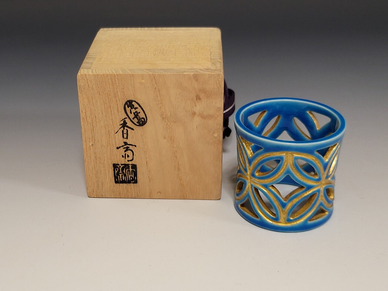 七宝透蓋置 : 茶道具商 山美
