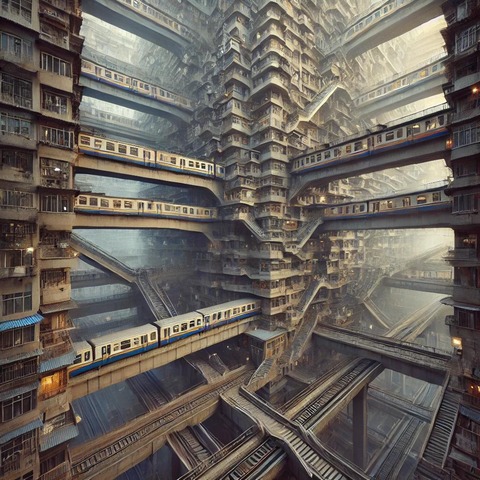 surreal_chaotic_city_maze