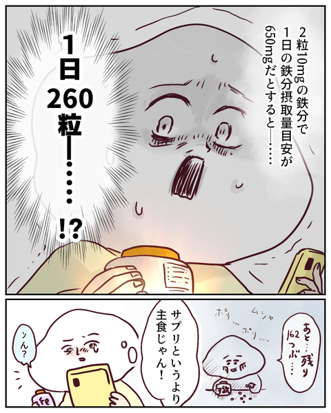 ㏠摂取量６５０㎎⁉ (5)