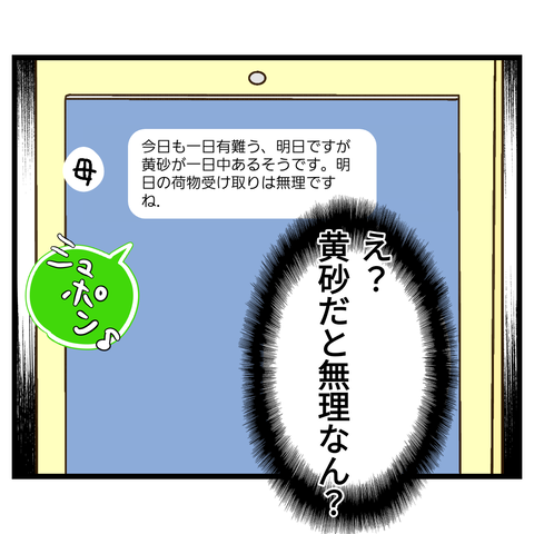 大体伝わらない母とのやりとり⑥