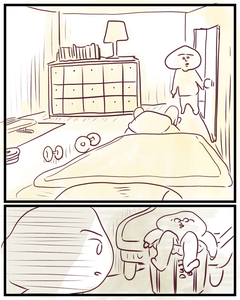 サラリーマン兄の帰宅後のハプニング (5)