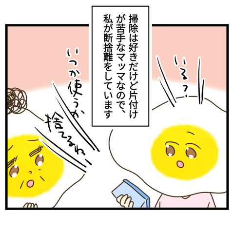 物を溜め込む母①