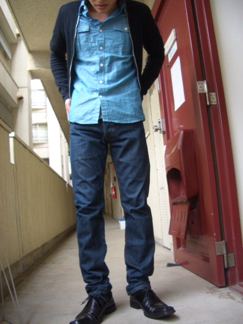 dior homme の生デニム 28インチ♪着用画像♪ : 福岡 古着 買取 