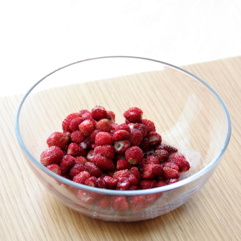 ワイルドストロベリージャム作り ぷらぷらぷらっと