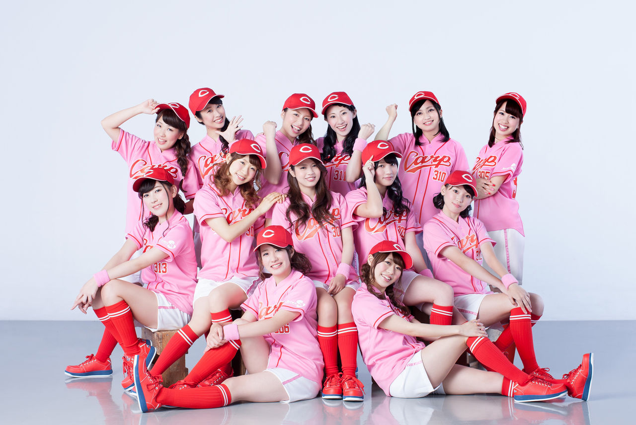 広島東洋カープ公認ガールズユニットc Girls15結成 One Step News