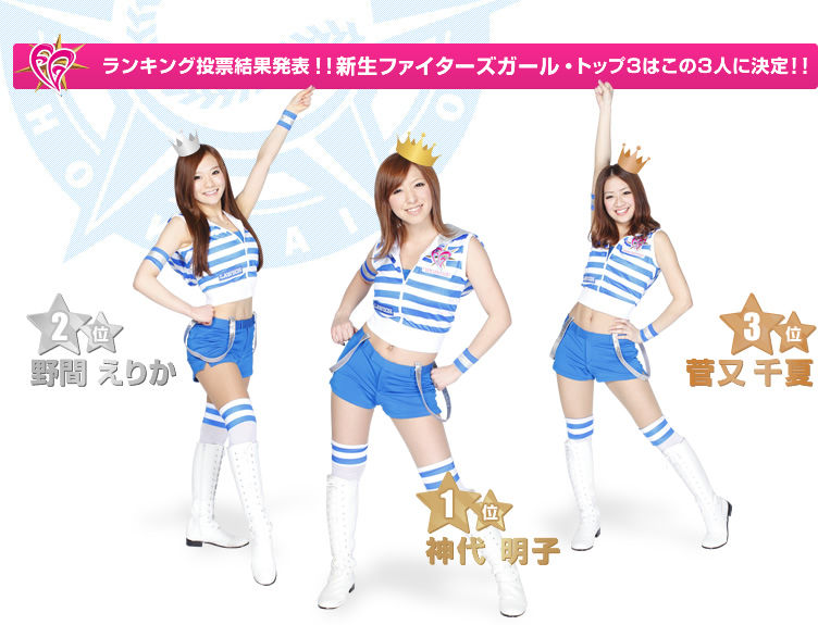 2012 北海道日本ハムファイターズ「ファイターズガール」決定