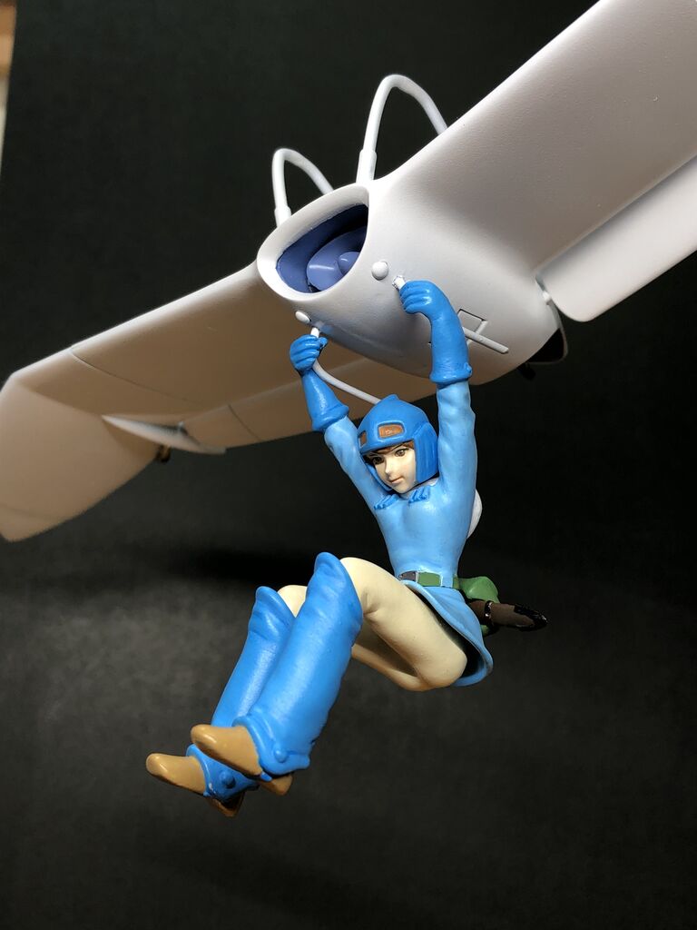 超希少　模型とラジオ　1984年2月　風の谷のナウシカ　メーヴェ　ガンダムMSV 風の谷のナウシカ メーヴェ編(2) : 腹ペコ山男の模型blog