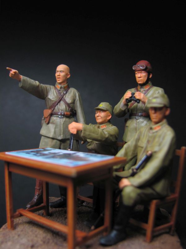 タミヤ 日本陸軍将校セット（完成） : 腹ペコ山男の模型blog