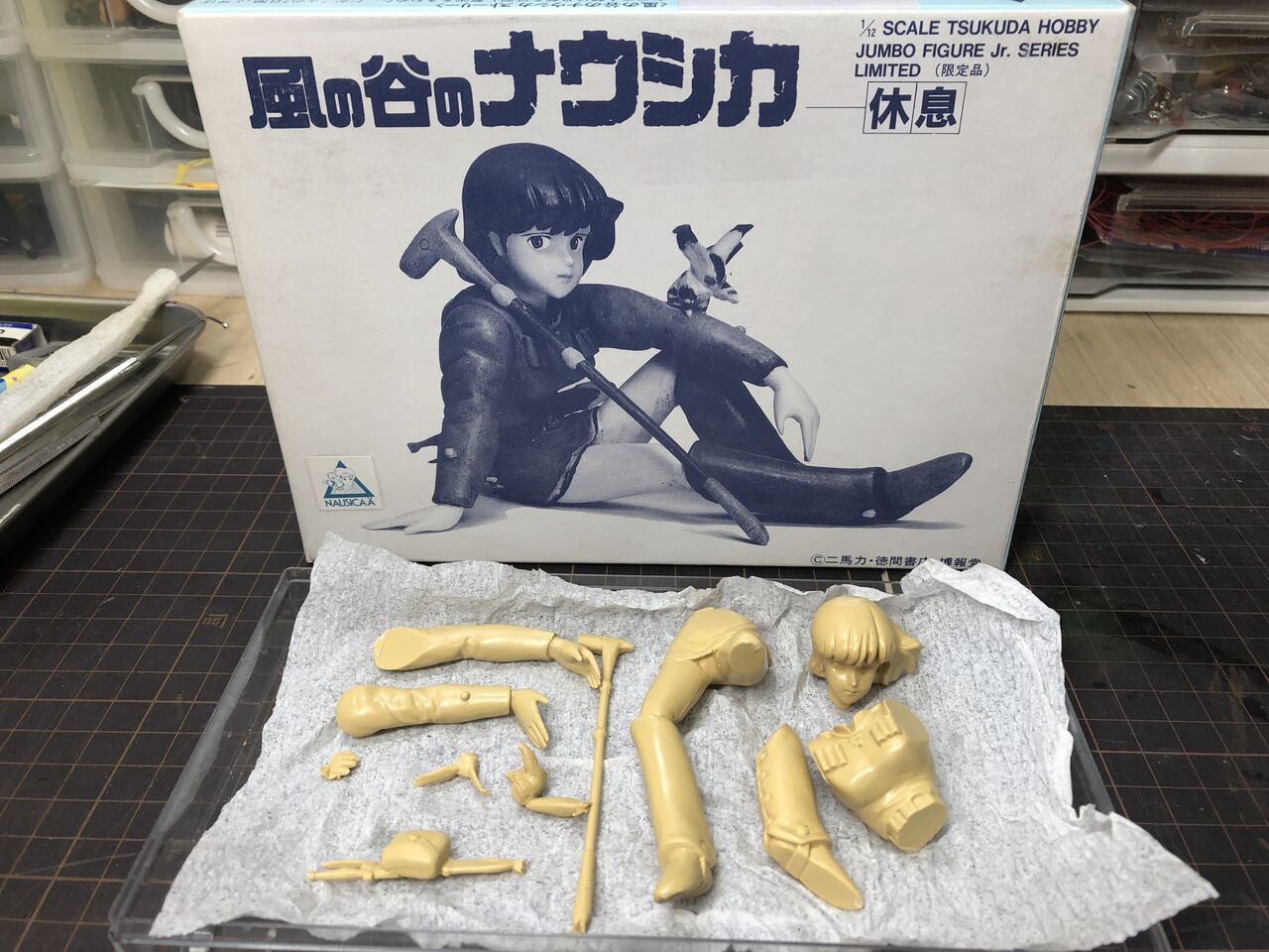 ツクダホビー 1/6 風の谷のナウシカ フィギュア ガレージキット ツクダホビー 1/6 風の谷のナウシカ フィギュア ガレージキット