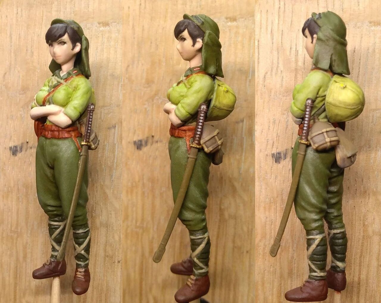 ファインモールド歴装ヲトメ 菖蒲あやめ曹長 : 腹ペコ山男の模型blog