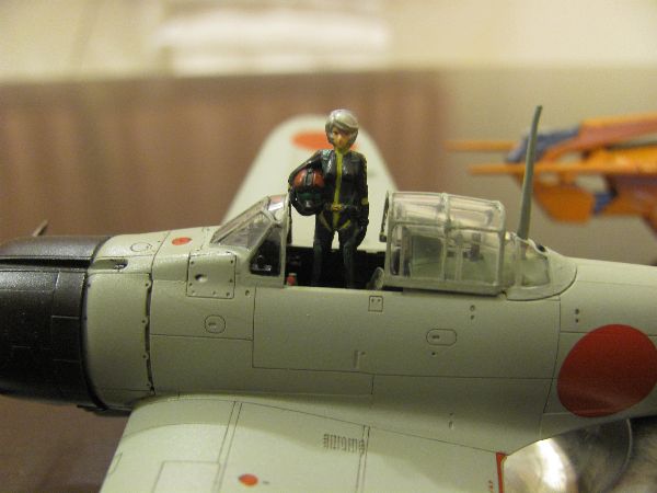 TAMIYA 1/72 零戦21型 パイロット選定中 : 腹ペコ山男の模型blog