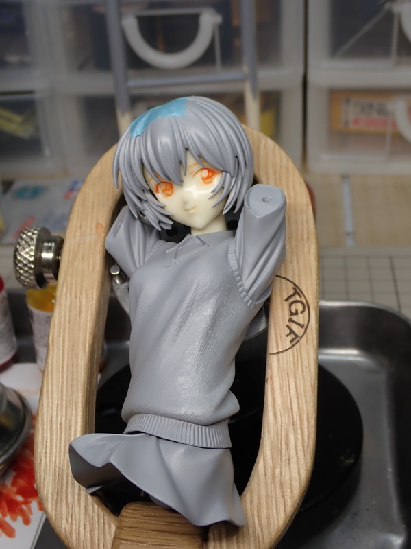 綾波レイ レースクィーンver. ガレージキット塗装完成品(付属：バイク他) Amazon.co.jp: 1/8 綾波レイ ○レースクイーンVer.○ ガレージ