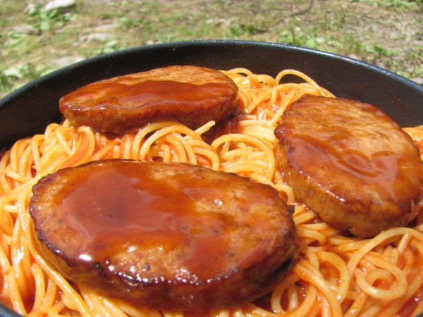 17北アルプス蝶ヶ岳登山 ４ ハンバーグスパゲティ 腹ペコ ハラペーニョの食い倒れblog