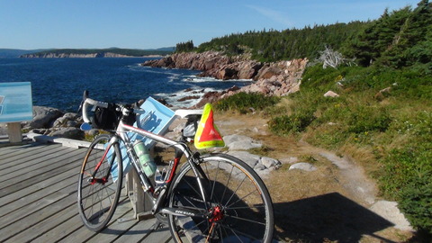 カナダ　サイクルツーリング（16）Day 14, Dingwall to Baddeck