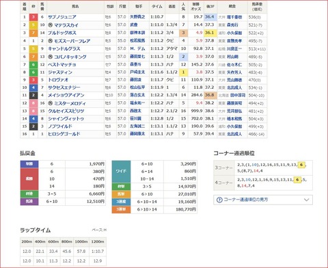 JBCスプリント結果2