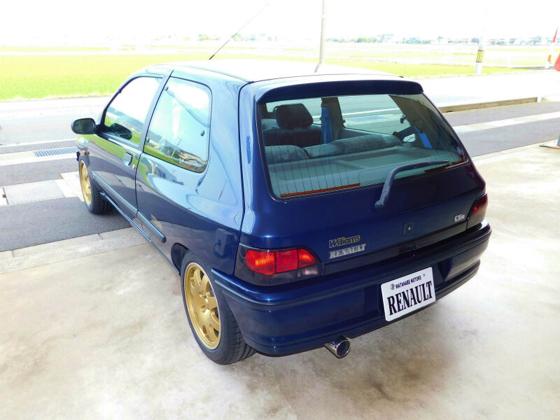 中古車 95 ルノー クリオ ウィリアムズ 有 渡辺モータース ルノーサービスサテライト福井北