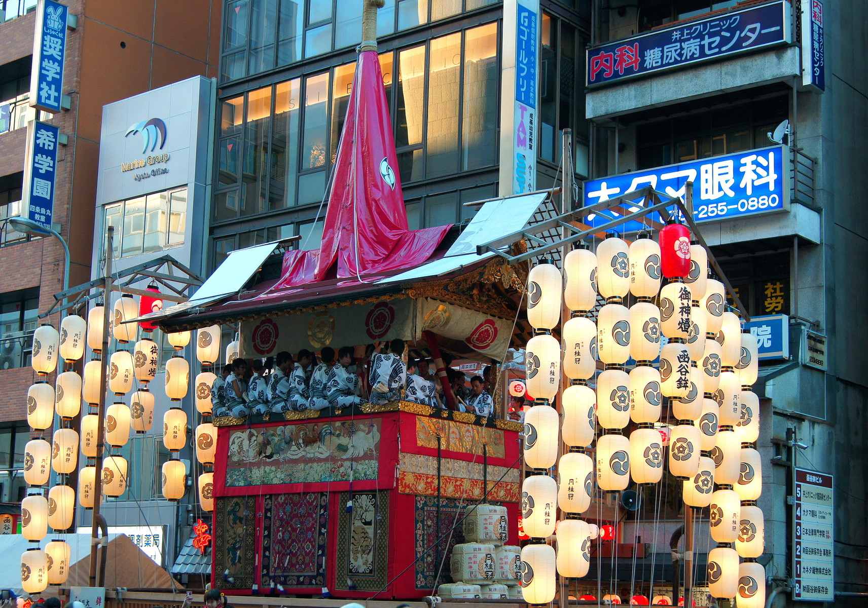 京都祇園祭 古都の夏祭り 京都旅行の思い出 2012.07
