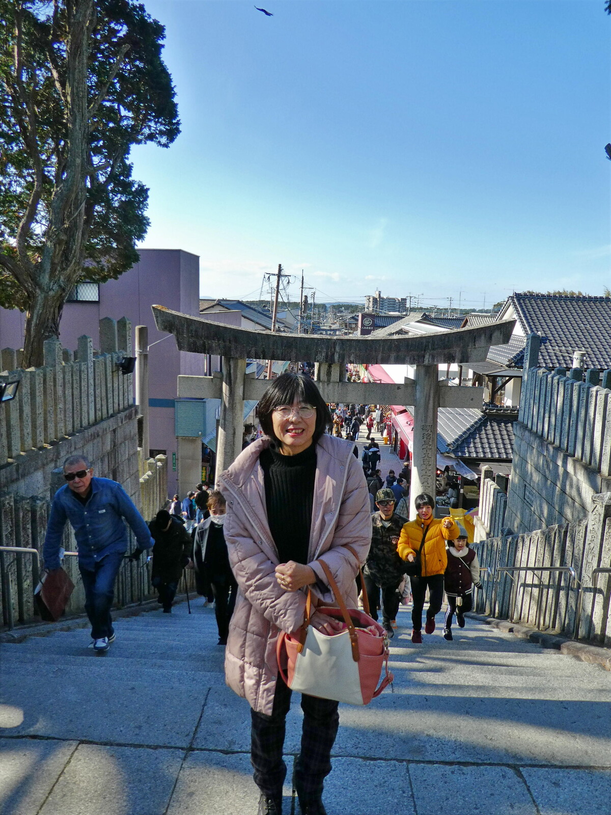 宮地嶽神社 光の道 嵐のcmロケ地 福岡県福津市 ウィッシュのなんでも探偵団