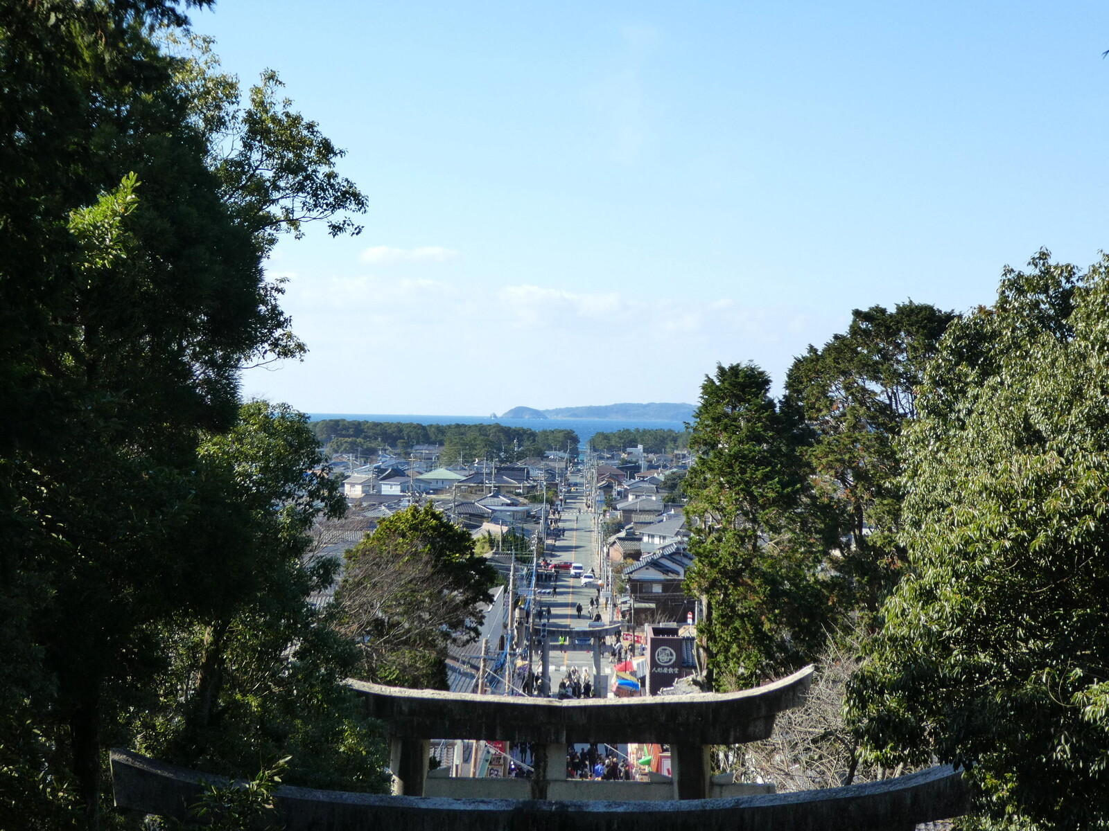 宮地嶽神社 光の道 嵐のcmロケ地 福岡県福津市 ウィッシュのなんでも探偵団