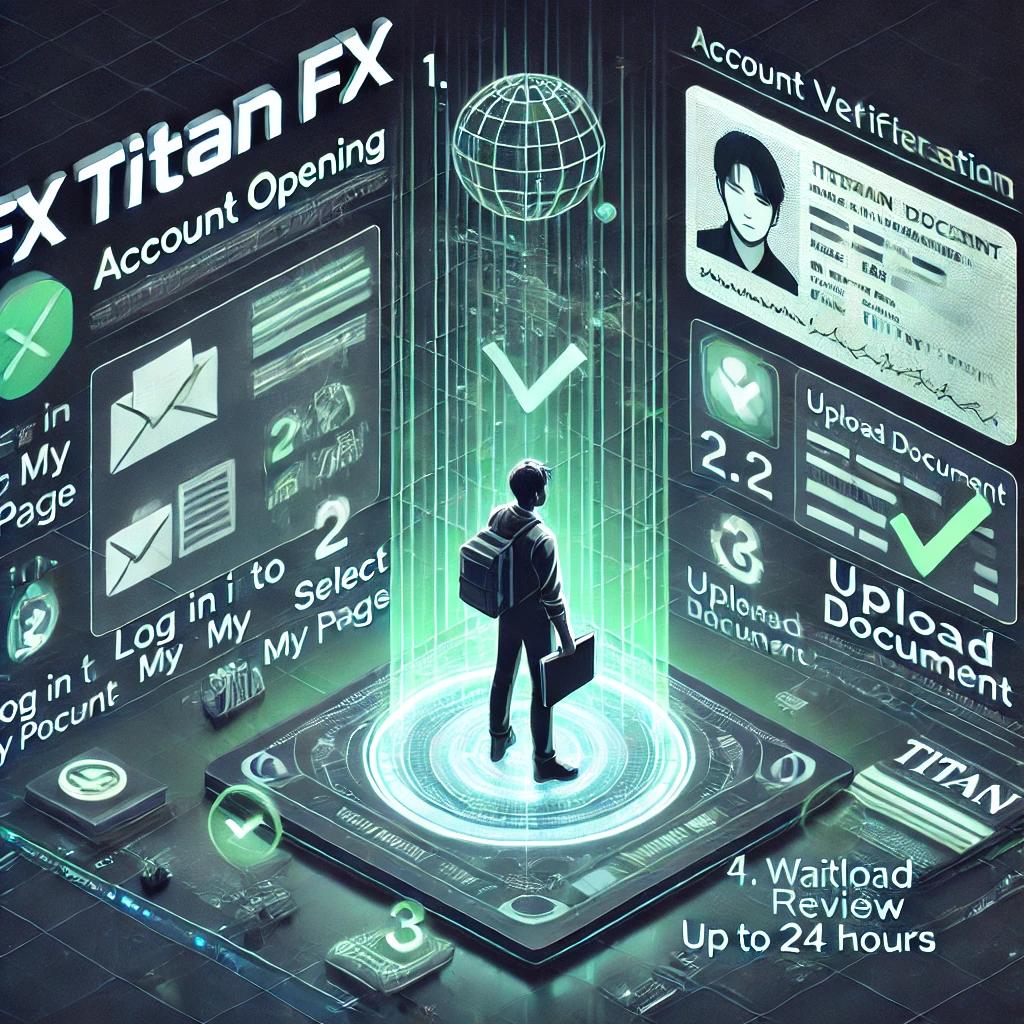 Titan FXでの口座開設時の本人確認手順と必要書類