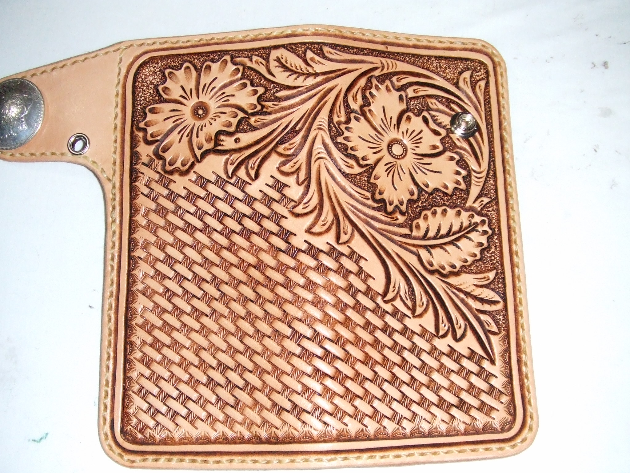 カービングウォレット ハーレーダビッドソンとレザークラフト ハーレーと共に