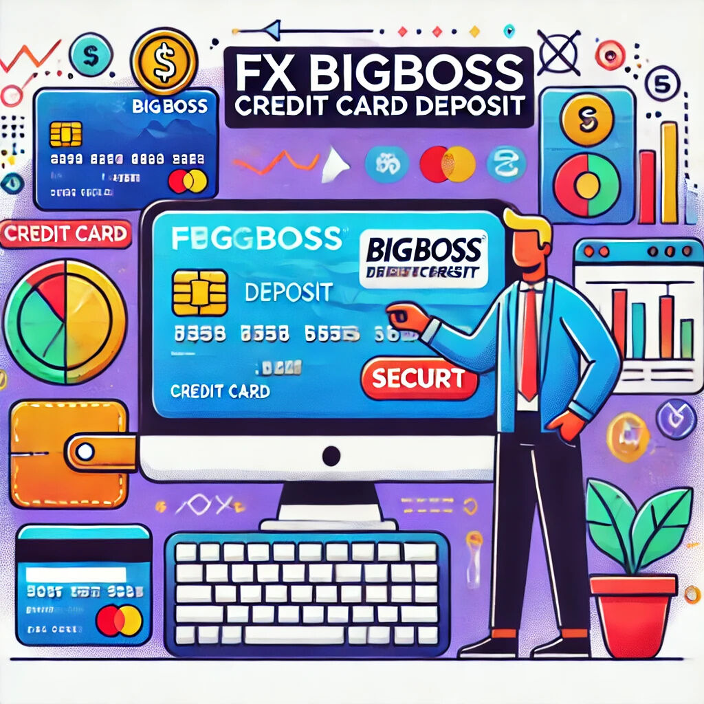 BigBossでのクレジットカード入金方法:登録手順と可能金額を解説