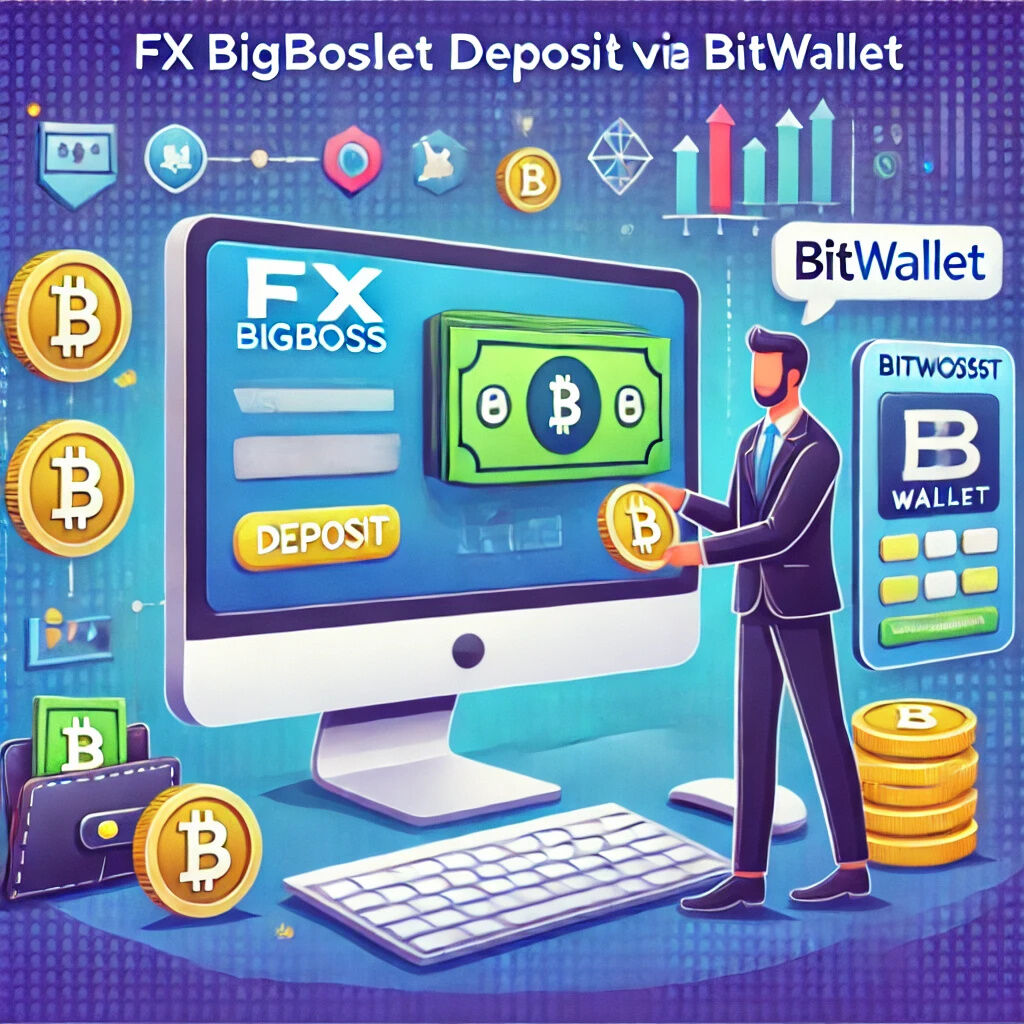 BigBossでbitwalletを使った入金方法の詳細