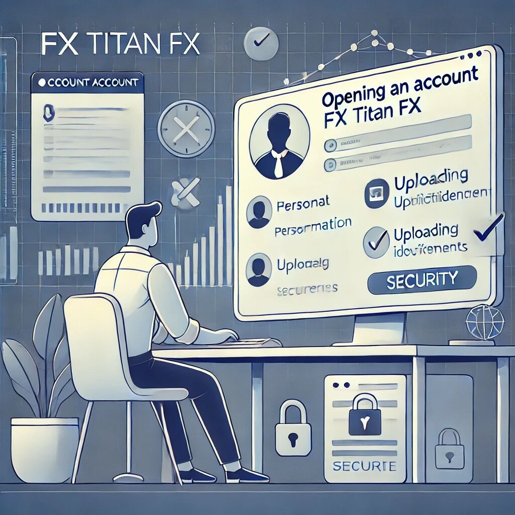 Titan FXの口座開設手順を徹底解説:必要書類と注意点