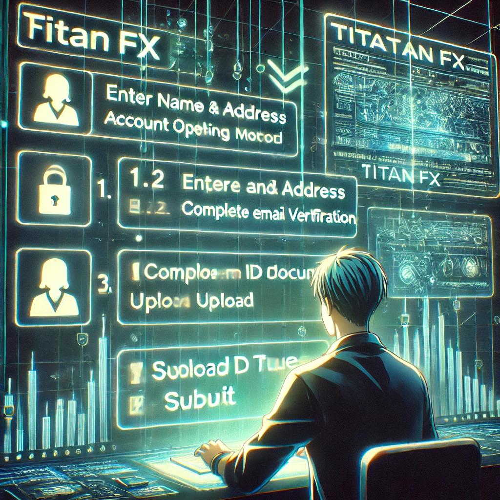 Titan FXの口座開設方法を初心者向けに完全ガイド