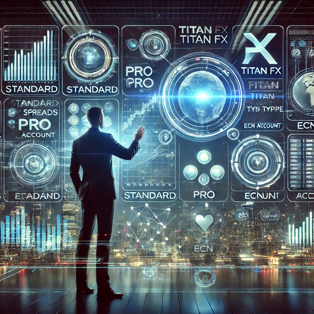 Titan FXの3つの口座タイプを徹底比較!各口座の特徴と選び方