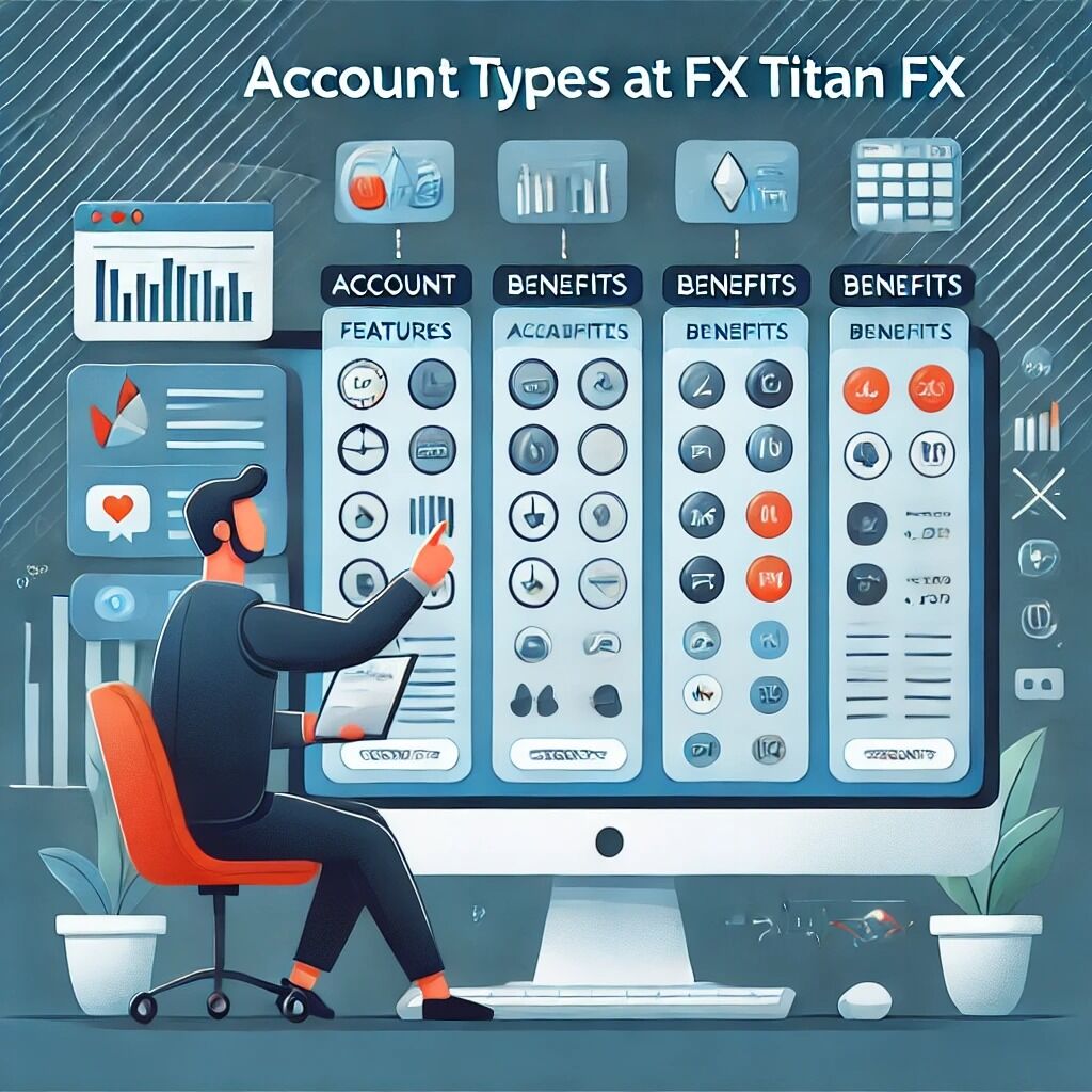 Titan FXの口座タイプの詳細と選び方