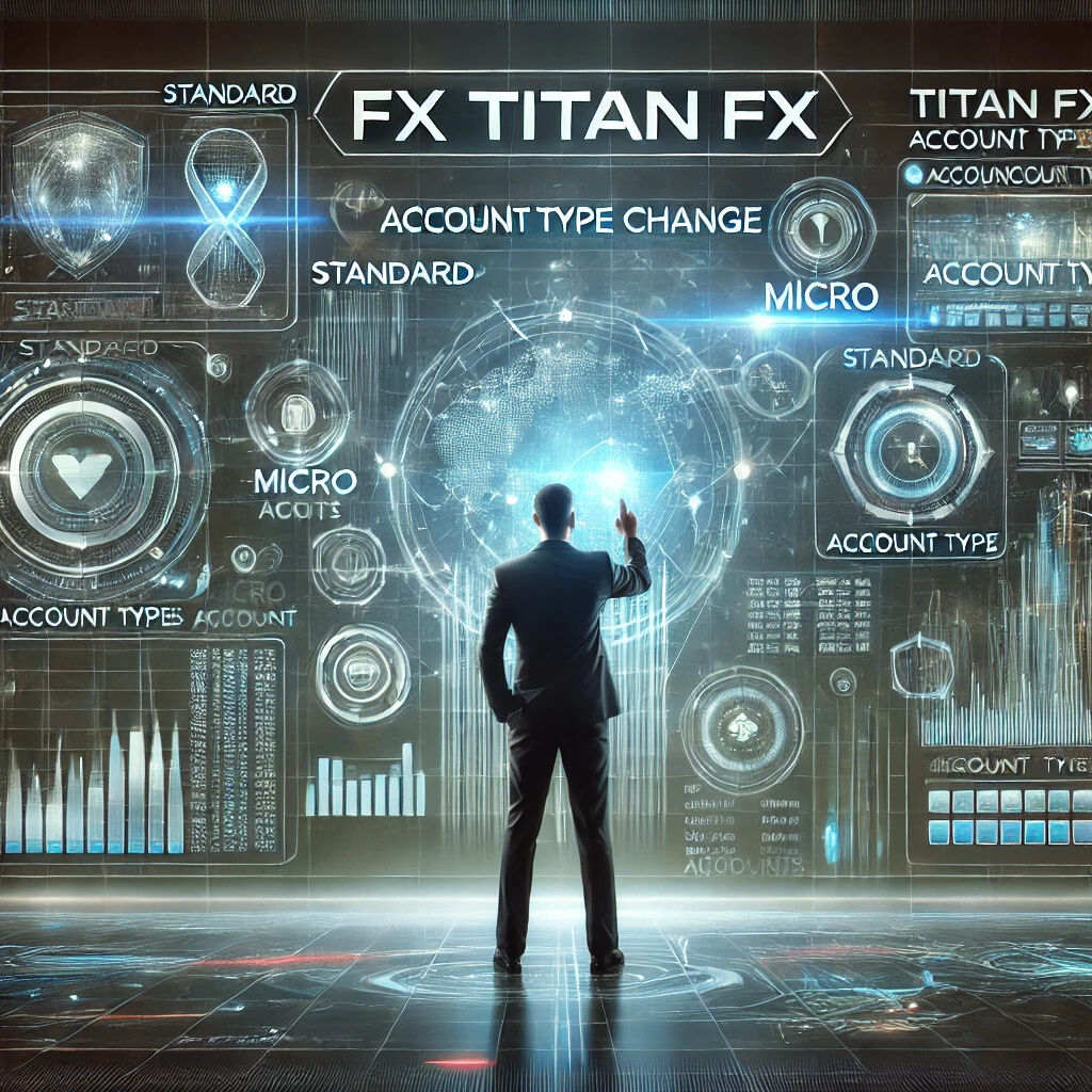 Titan FXの口座タイプ変更方法と注意点