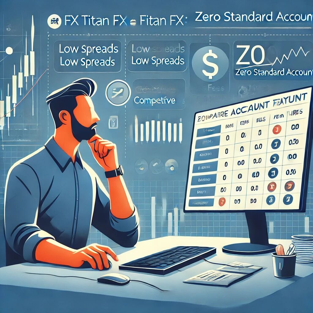 Titan FX Zeroスタンダード口座の特徴：手数料無料とSTP方式のメリット