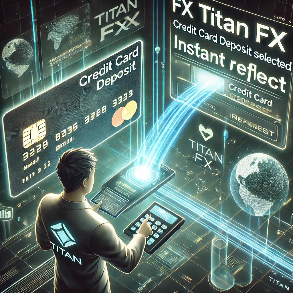 Titan FXでクレジットカード入金を行う方法と注意点