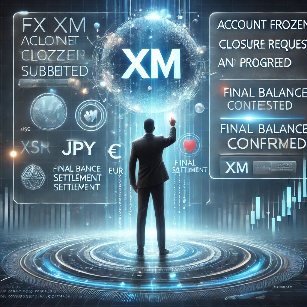 XM口座凍結後の解約手続きと再登録の全手順