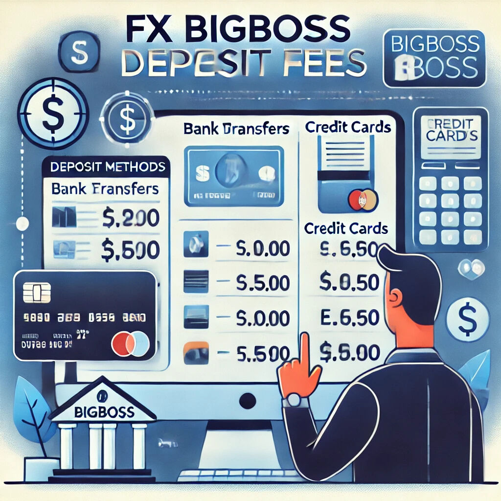 BigBossの入金手数料詳細:各方法の費用と注意点