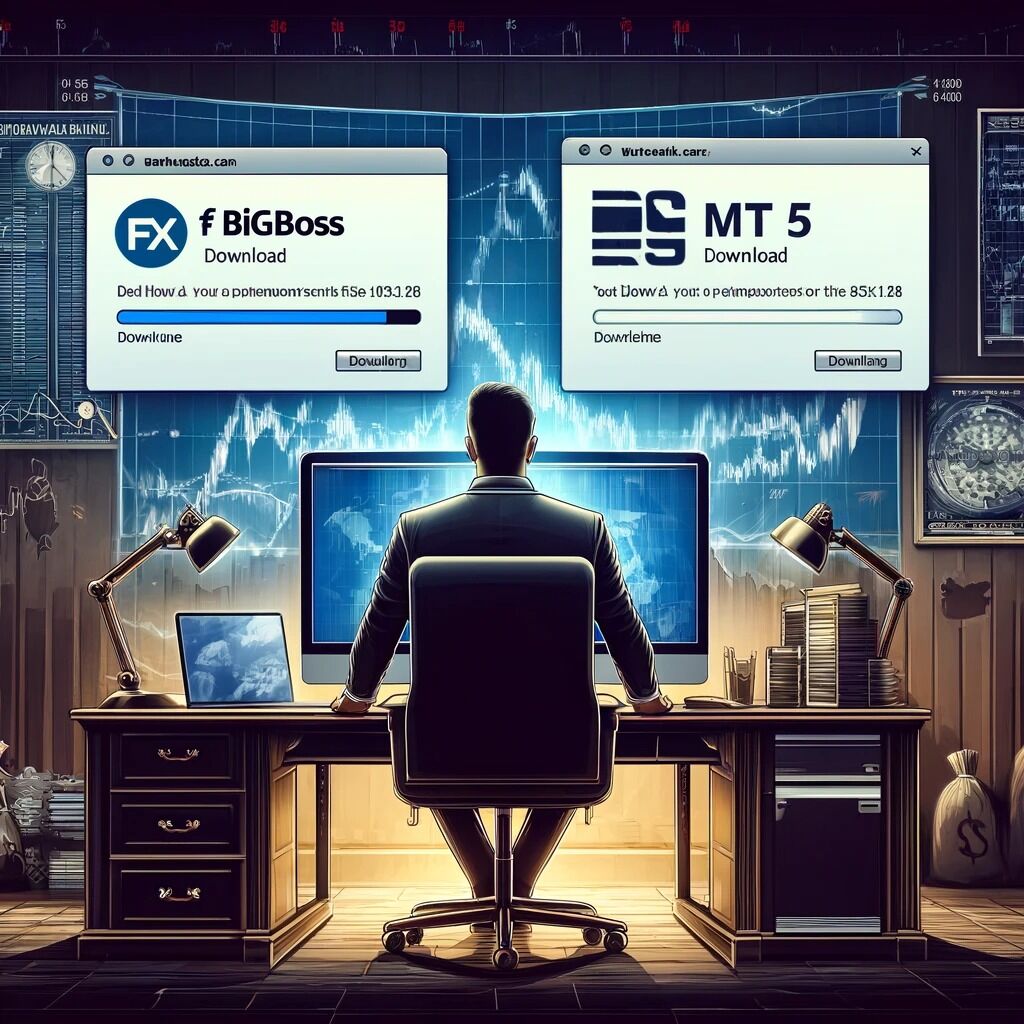 BigBossのMT4ダウンロード手順解説