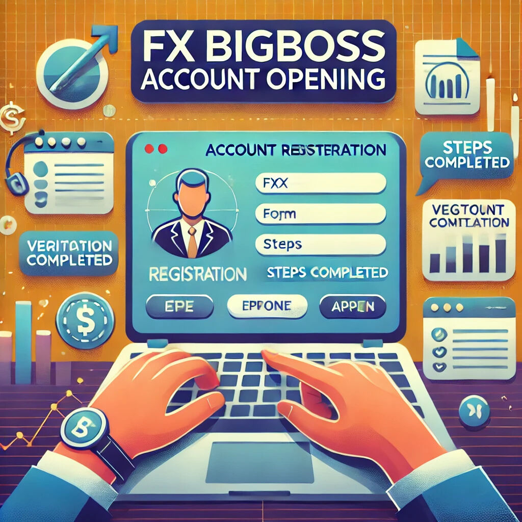 BigBossで口座開設!5つの簡単ステップと注意点