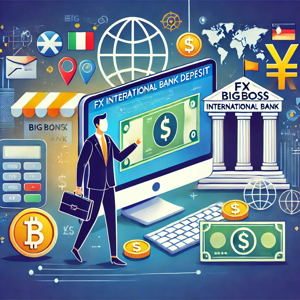 BigBossへの入金 海外銀行振込の手数料と手続き方法