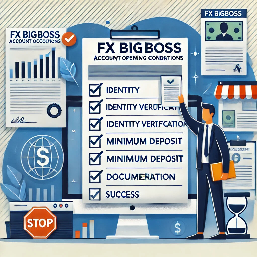 BigBossの口座開設条件：年齢制限や必要書類について詳しく解説