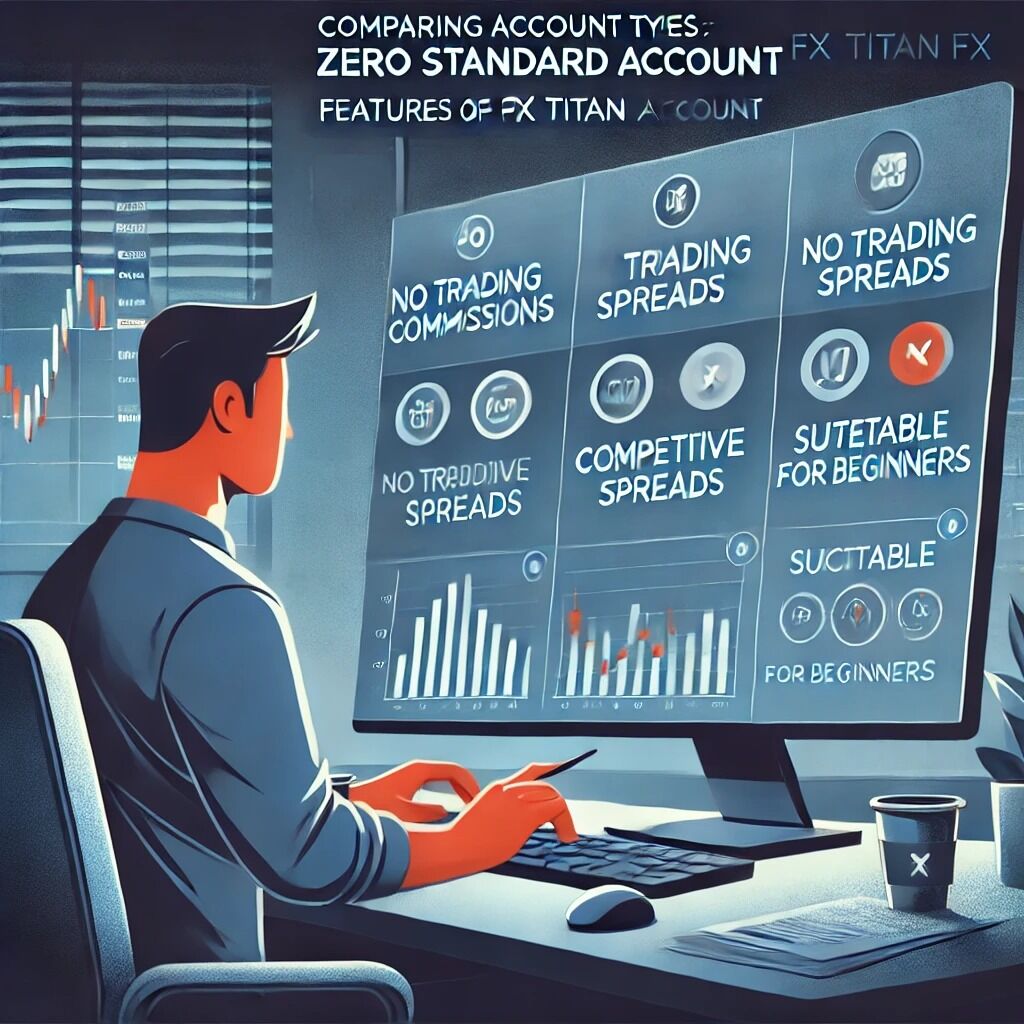 Titan FX Zeroスタンダード口座の特徴：手数料ゼロで安心取引が実現
