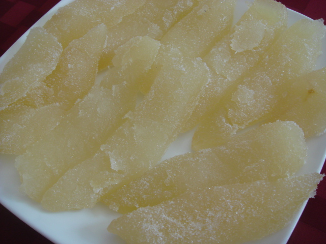 晩白柚ピールの砂糖漬け なつめぐのお部屋