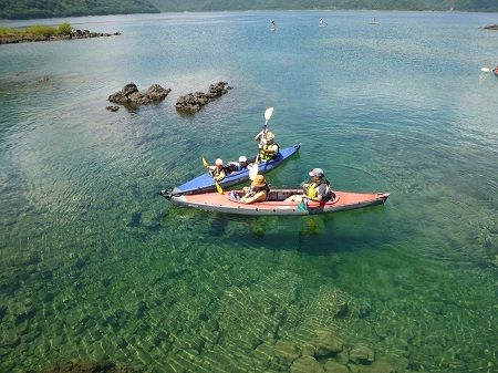 本栖湖カヤックツアー Outdoor Sports Club Zac