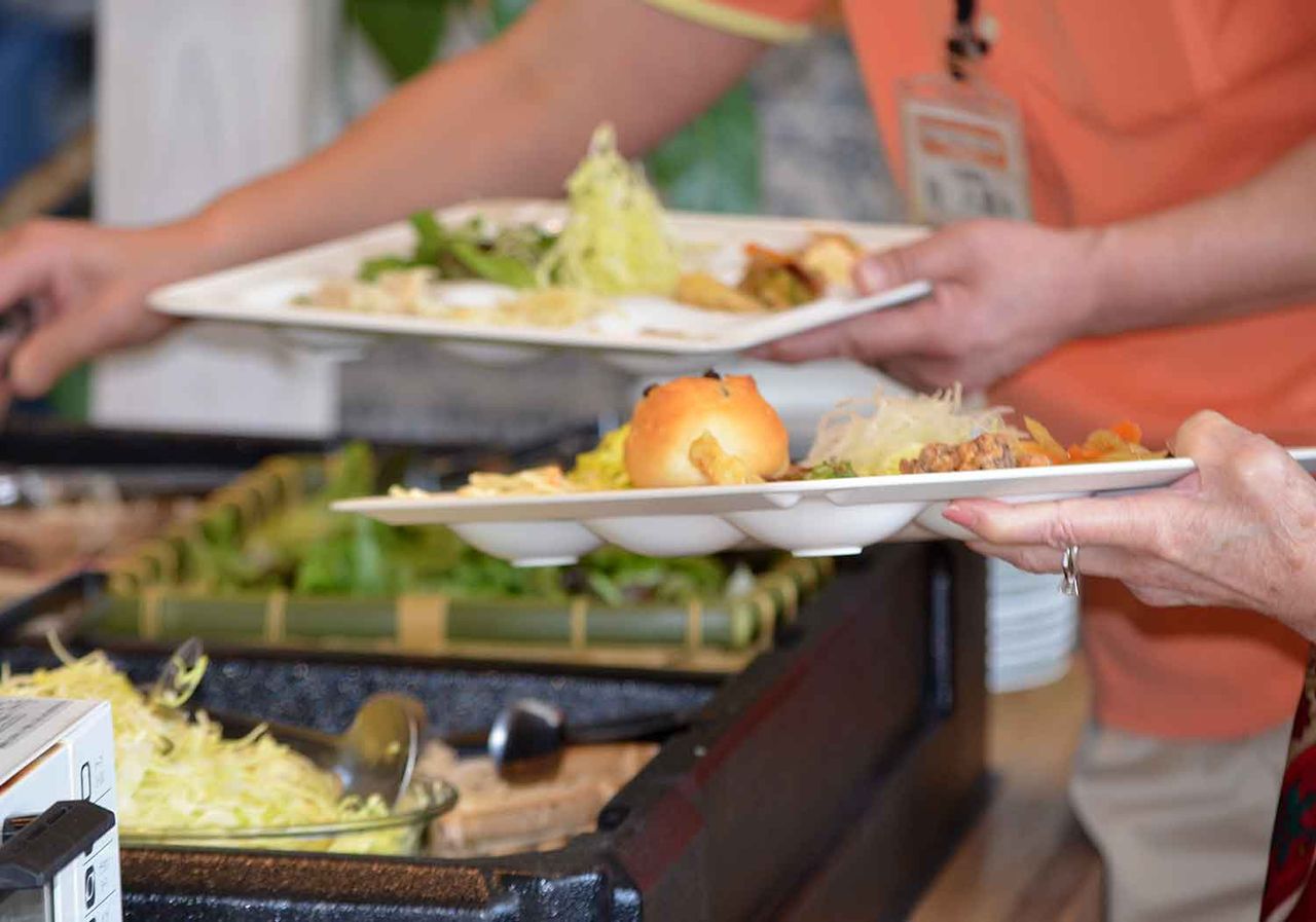 農家バイキングゆうでランチタイム 福岡市 那珂川市 住宅型有料老人ホームグランドg 1