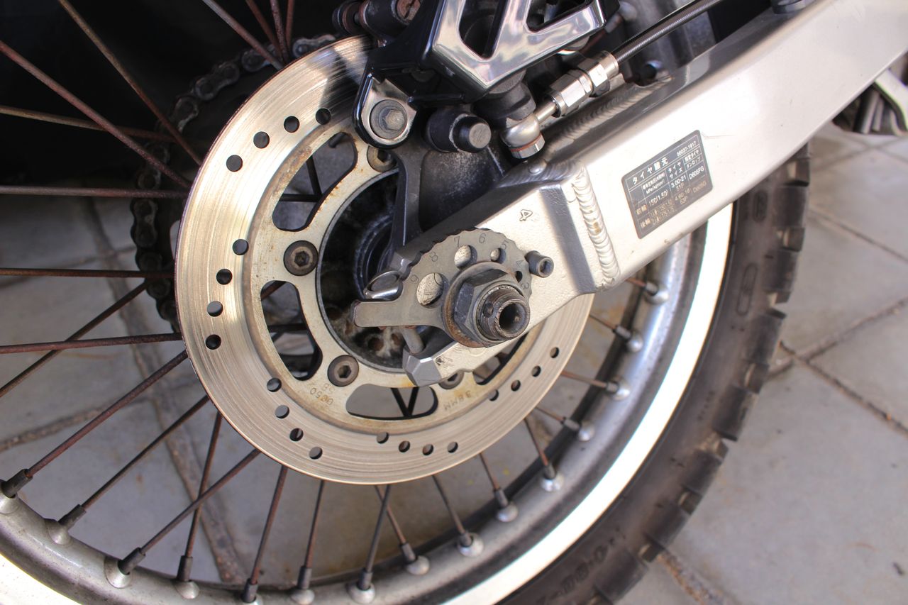 カワサキD-トラッカーリアホイールKLX250 アクスルシャフト（KLX 