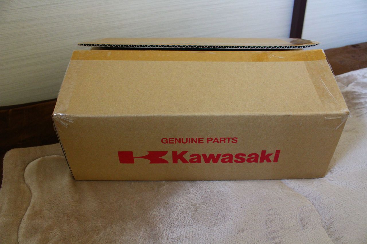 KLX】 カスタム日記2 【キックスターターキット取り付け】その1