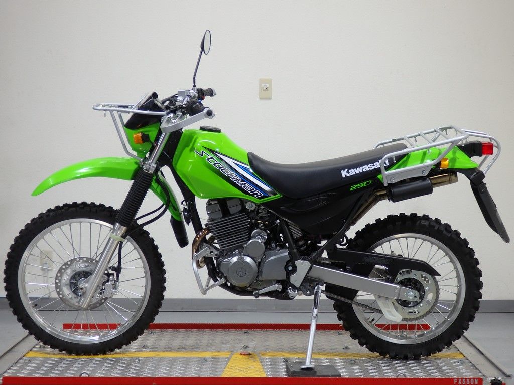 Klx カスタム日記７ フロントキャリア取り付け なおの休日日記