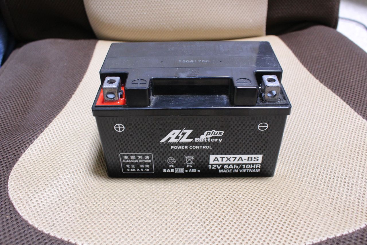 アドレスV125S】 レストア日記11 【バッテリー交換、駆動系確認 