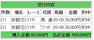 競馬京都11