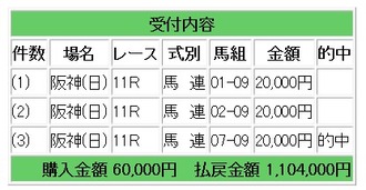 競馬11阪神